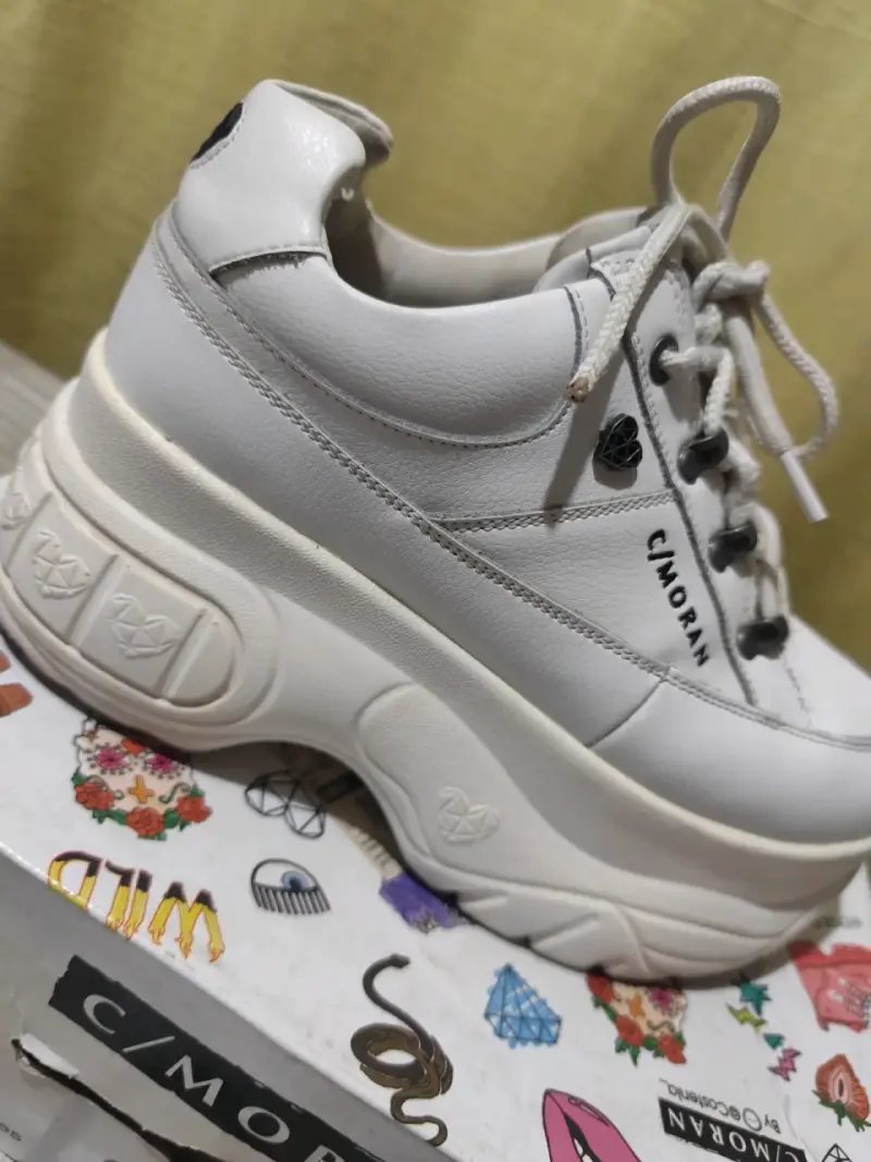 Zapatillas blancas C/Moran - 2