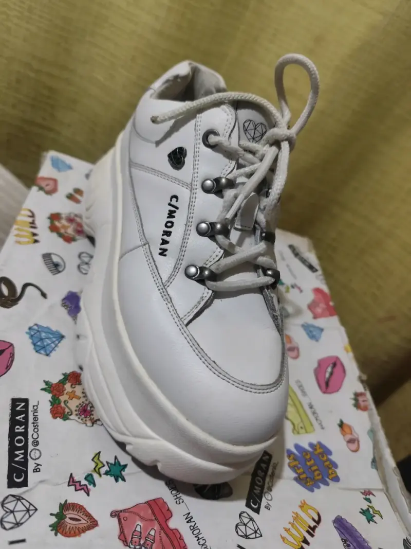 Zapatillas blancas C/Moran - 3