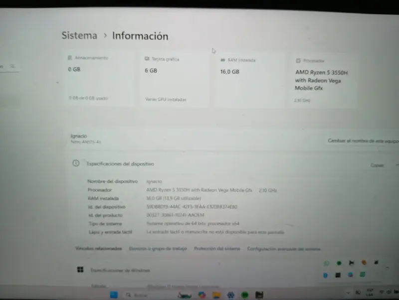 Notebook gamer Acer nitro 5 - 3
