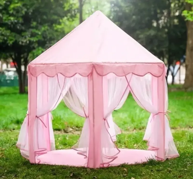 Carpa infantil rosada - 1