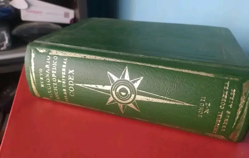 Antiguo diccionario enciclopedia Codex Bs. - 2