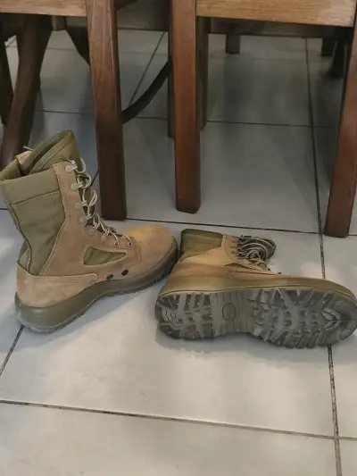 Botas militares color café - miniatura 3