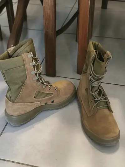 Botas militares color café - miniatura 5