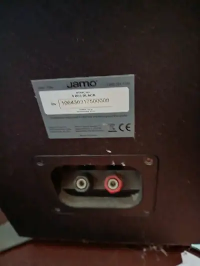 Parlantes de pie JAMO negros - miniatura 2