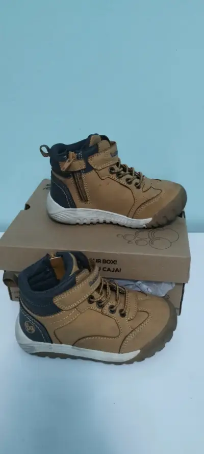 Botines infantiles marrones - miniatura 1