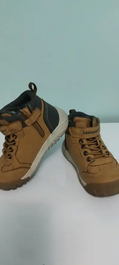Botines infantiles marrones - miniatura 2