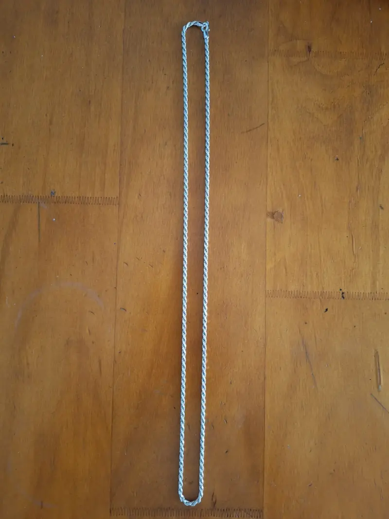 Cadena Cordón Plata 925 60 cm 3 mm