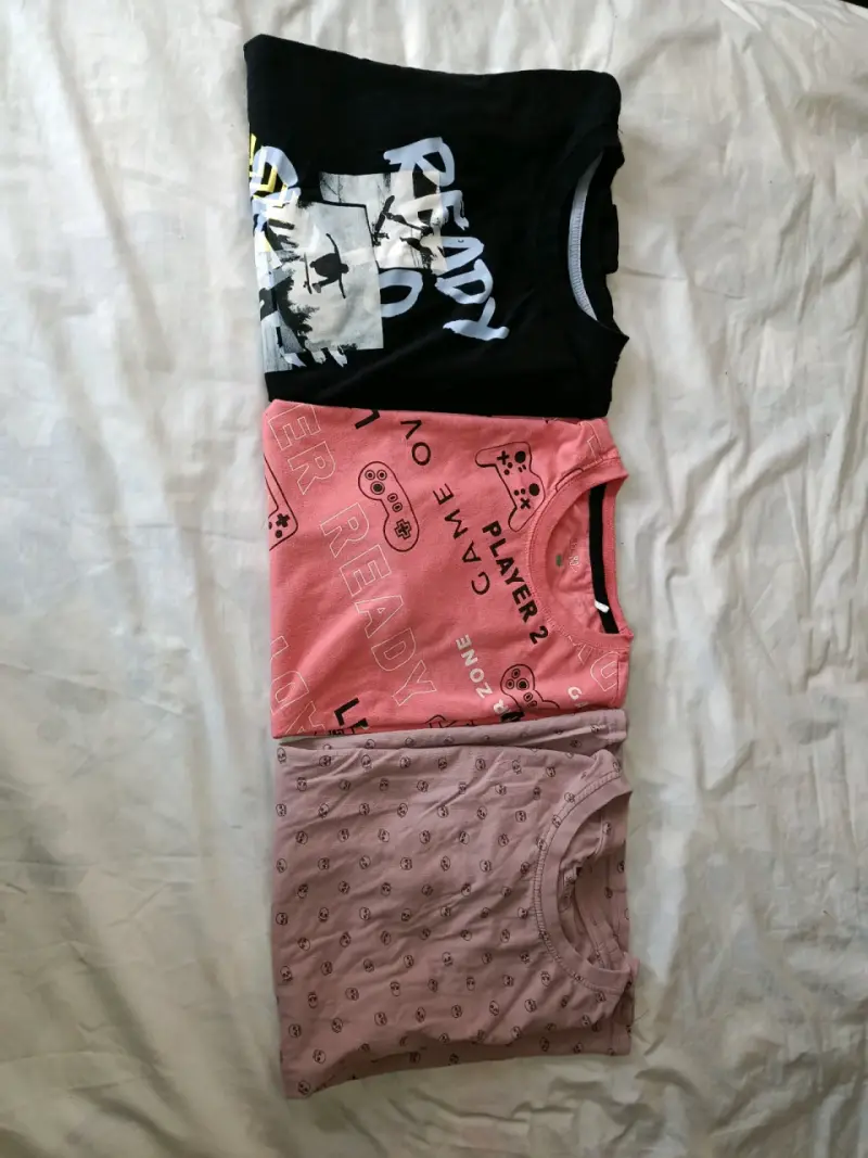 Pack de poleras estampadas