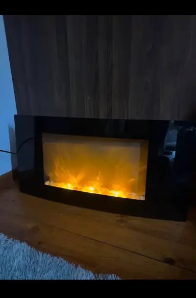 Chimenea eléctrica decorativa - miniatura 2