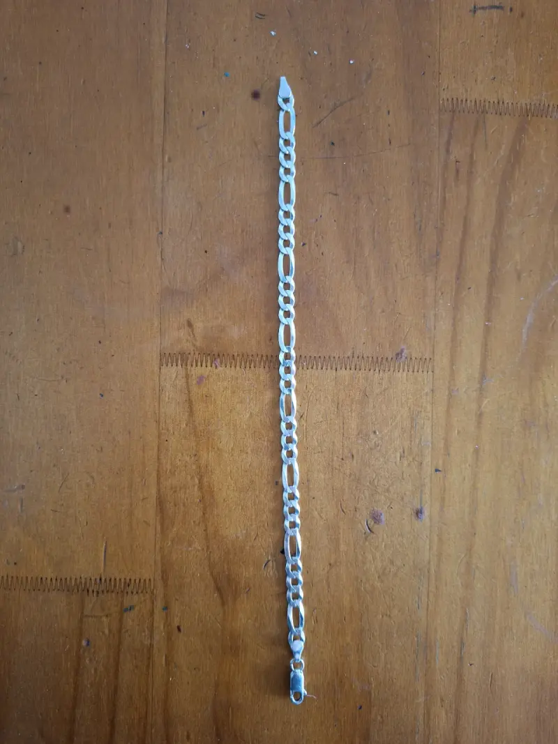 Pulsera Fígaro Plata 925 22 cm 6 mm