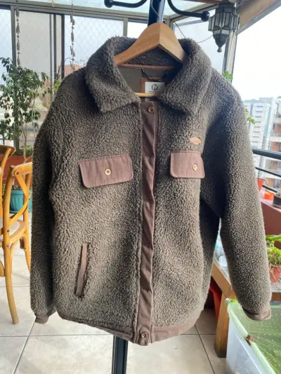 Chaqueta borrego marrón - miniatura 4