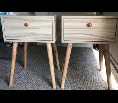 Veladores de madera clara - miniatura 1