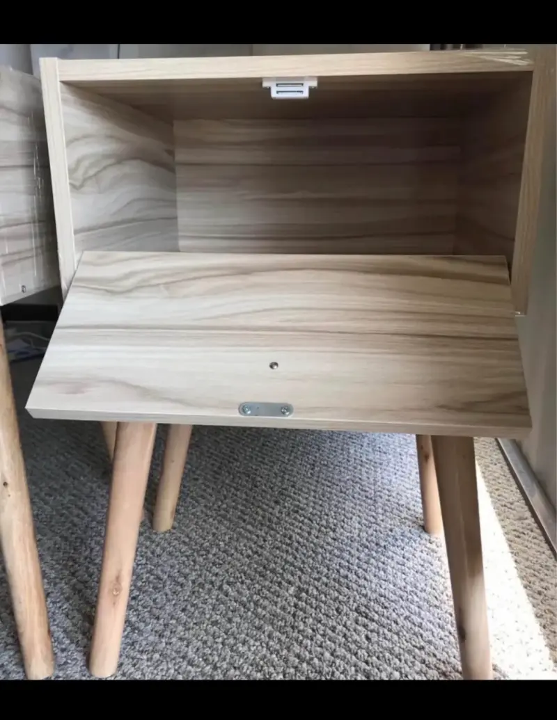 Veladores de madera clara - 6