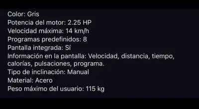 Caminadora plegable para ejercicio - miniatura 4