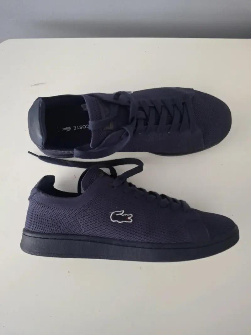 Zapatillas Lacoste azul - 1