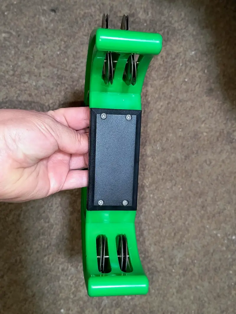 Pandero verde doble - 3