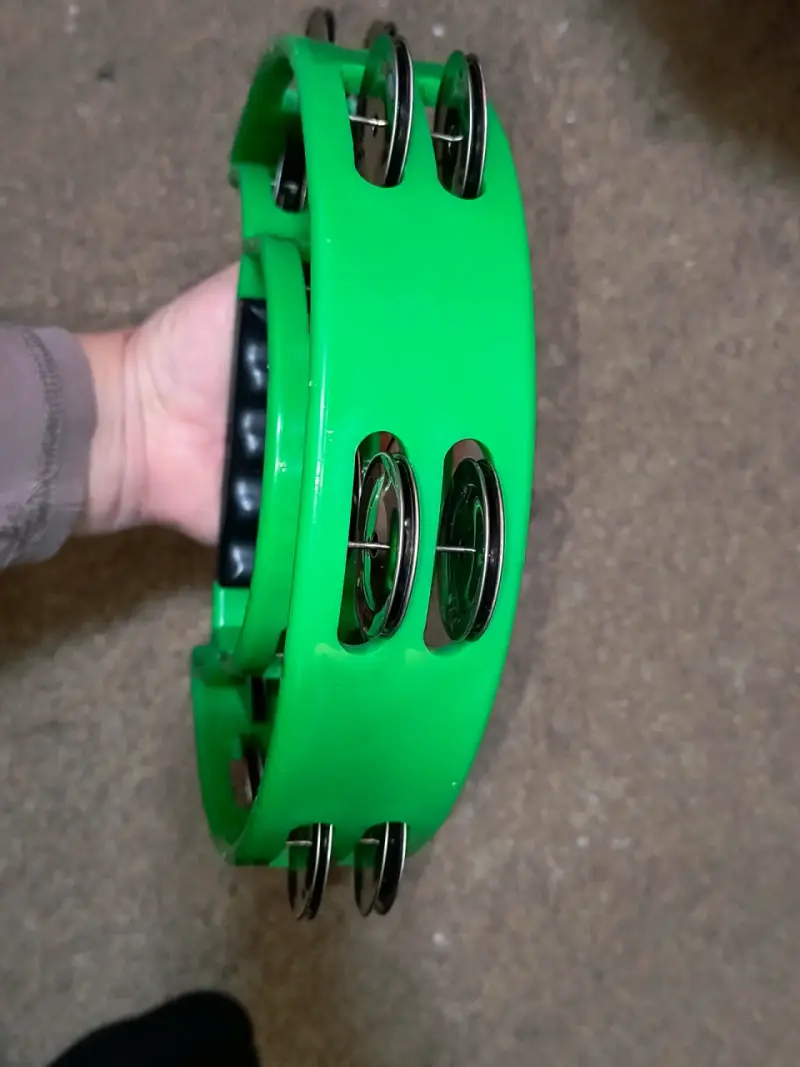 Pandero verde doble - 4