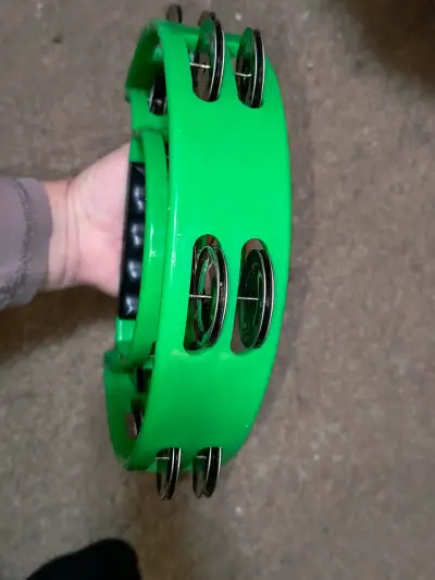 Pandero verde doble - miniatura 4
