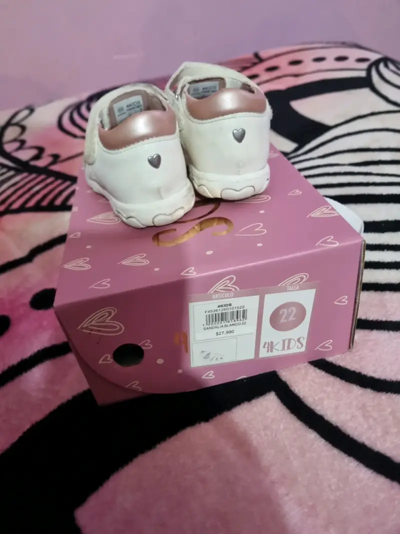 Sandalias blancas para niña - 2
