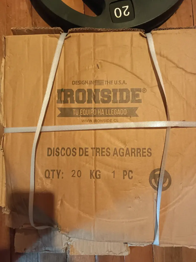 Disco de pesas 20 kg Ironside - 1