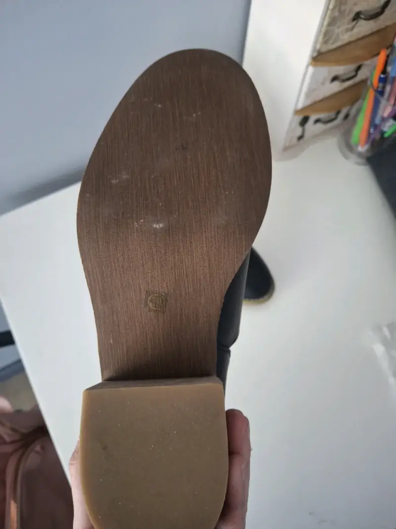 Botines negros con hebilla - 3