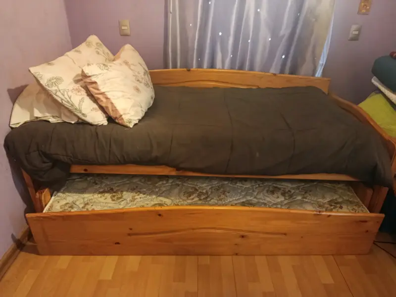 Cama nido de madera