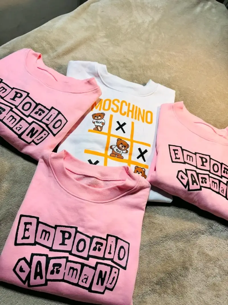 Poleron top moschino y armani - 3