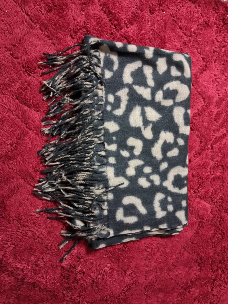 Bufanda estampado leopardo - 1