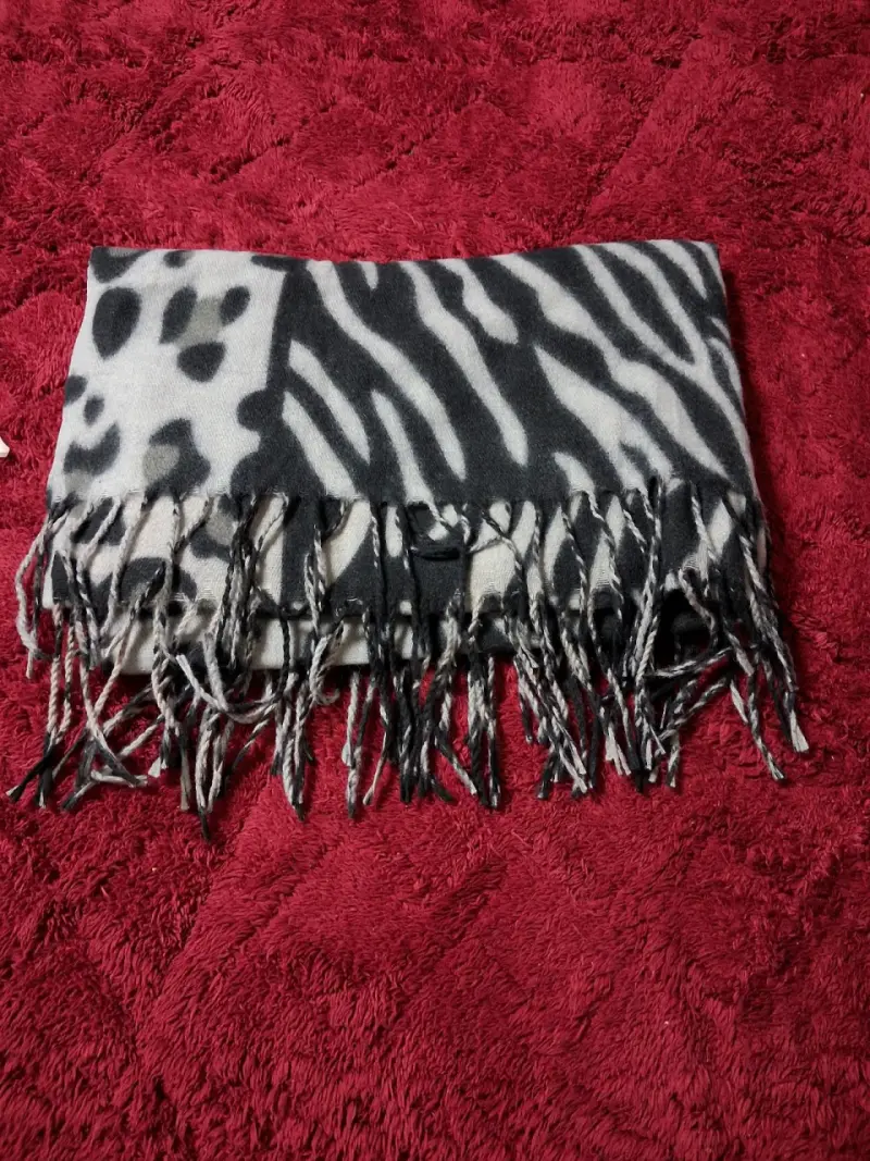 Bufanda estampado leopardo - 2