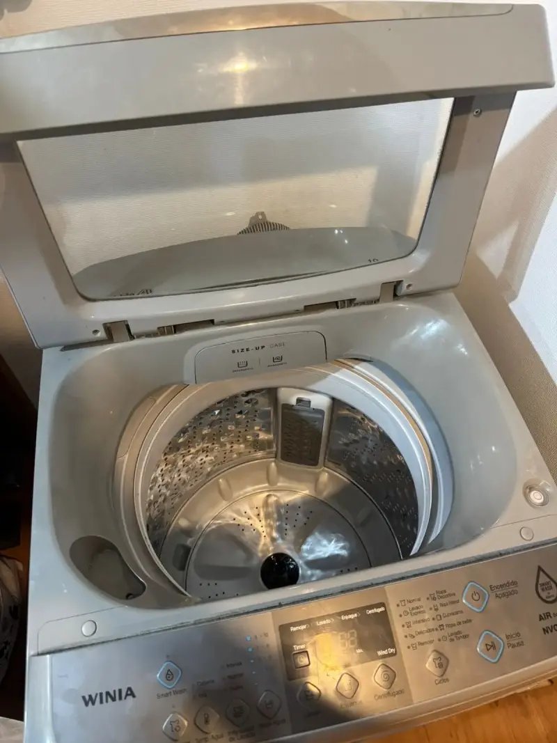 Lavadora automática Winia gris - 3