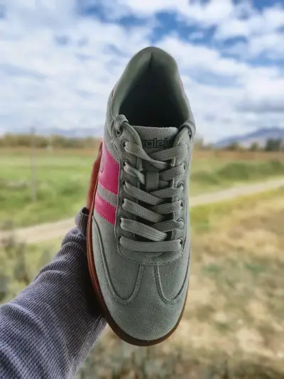 Zapatillas verde mente y rosado - miniatura 2