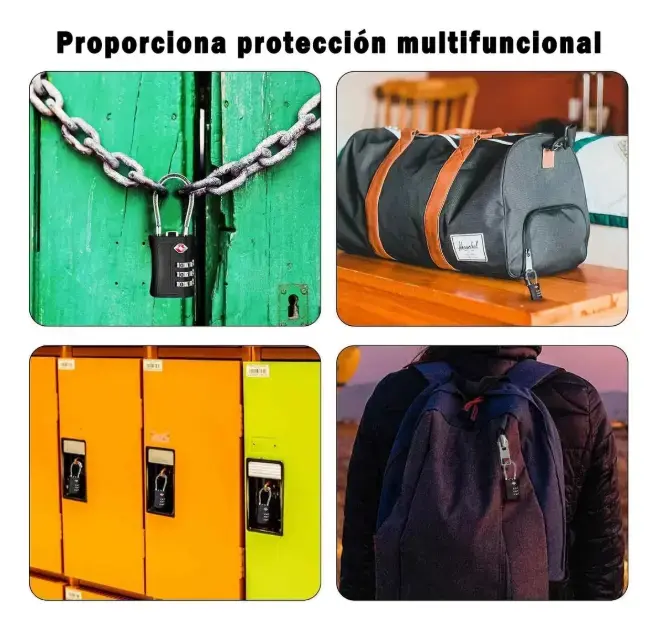 Pack 2 Candados De Seguridad Con Cable de Acero - 5