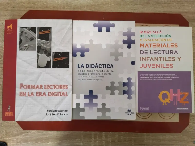 Set de libros educativos variados