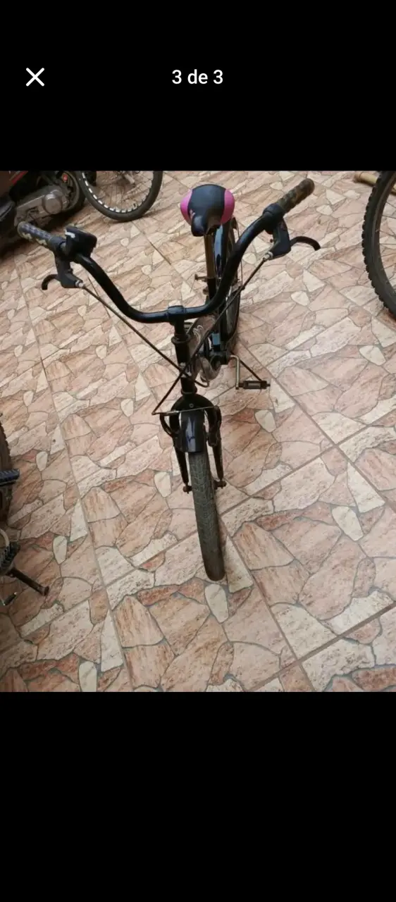 Bicicleta negra para niña - 3