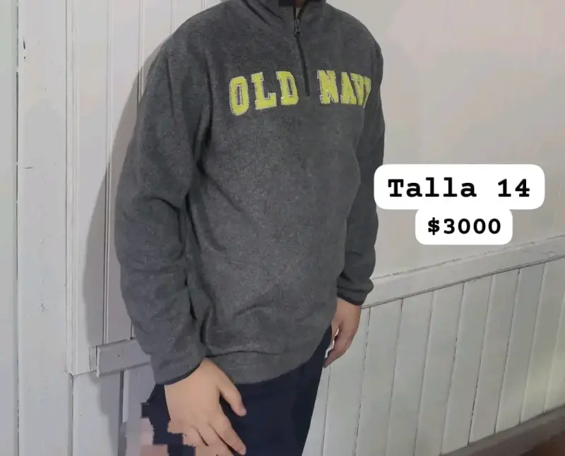 Polera niño talla 10-16 todo con su talla y valore - 6