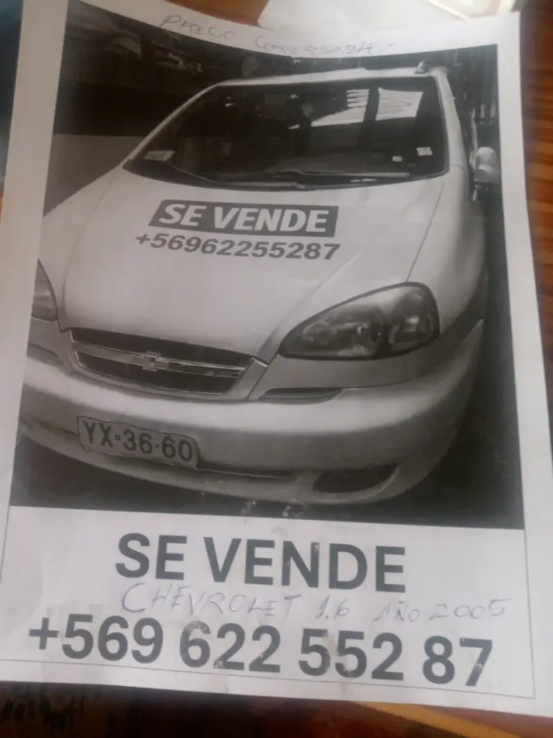 Chevrolet 1.6 año 2005 en venta - 3