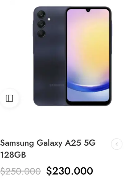 Samsung Galaxy A25 5G 128GB - miniatura 1