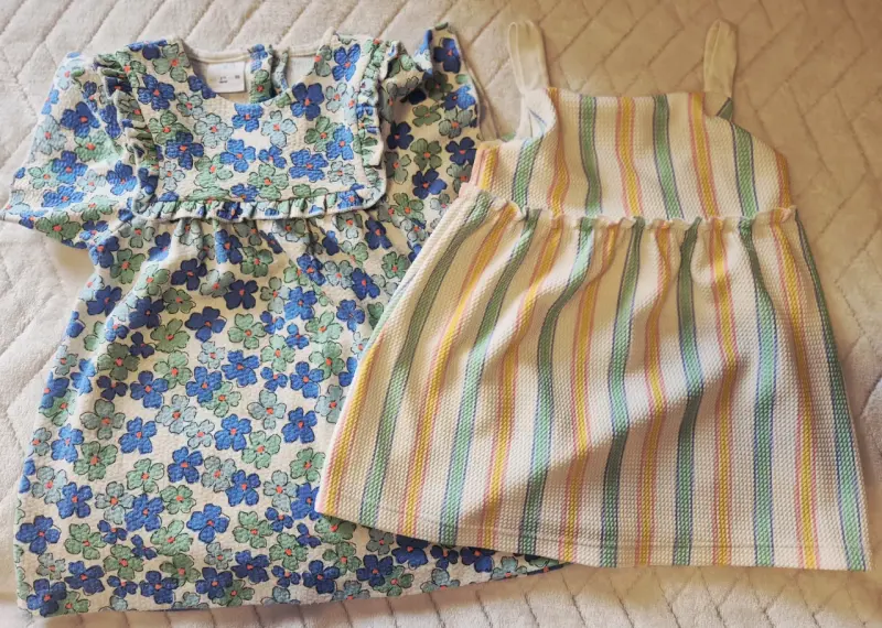 Pack 2 vestidos Zara niña 18-24 meses impecables - 1