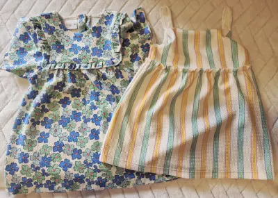 Pack 2 vestidos Zara niña 18-24 meses impecables - miniatura 1