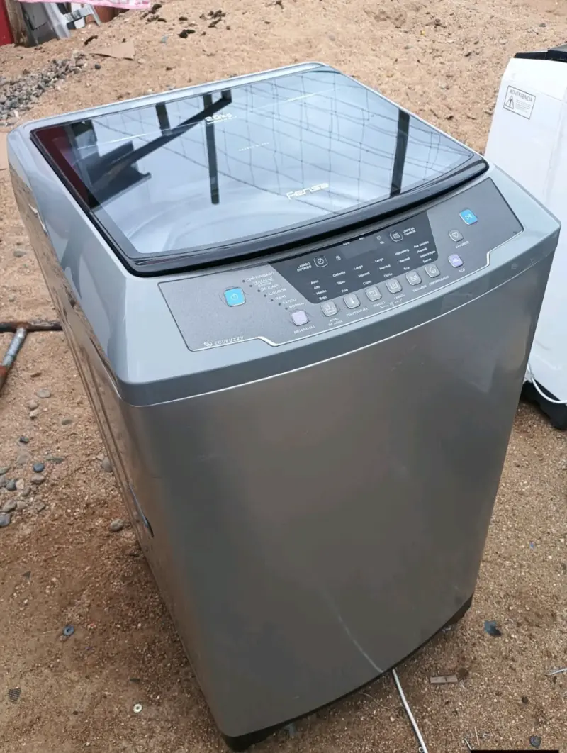 Lavadora Fenza 20 kg gris