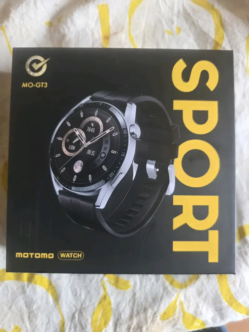Reloj deportivo Motomo negro - 1