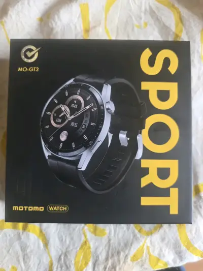 Reloj deportivo Motomo negro - miniatura 1
