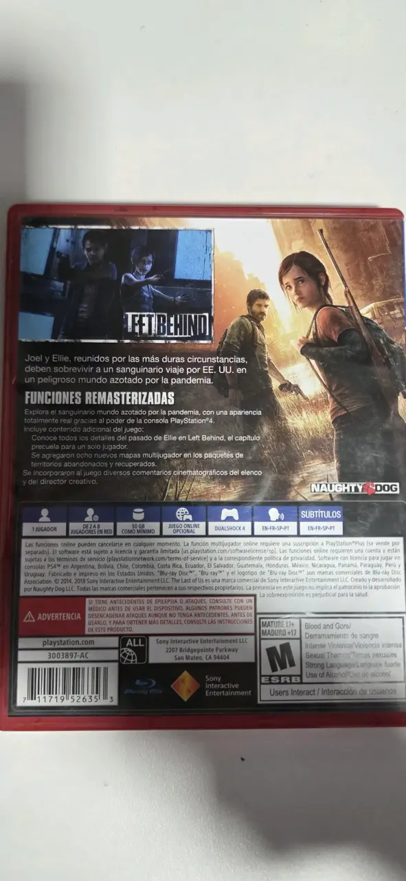 Juego PS4 The Last of Us Remasterizado - 2