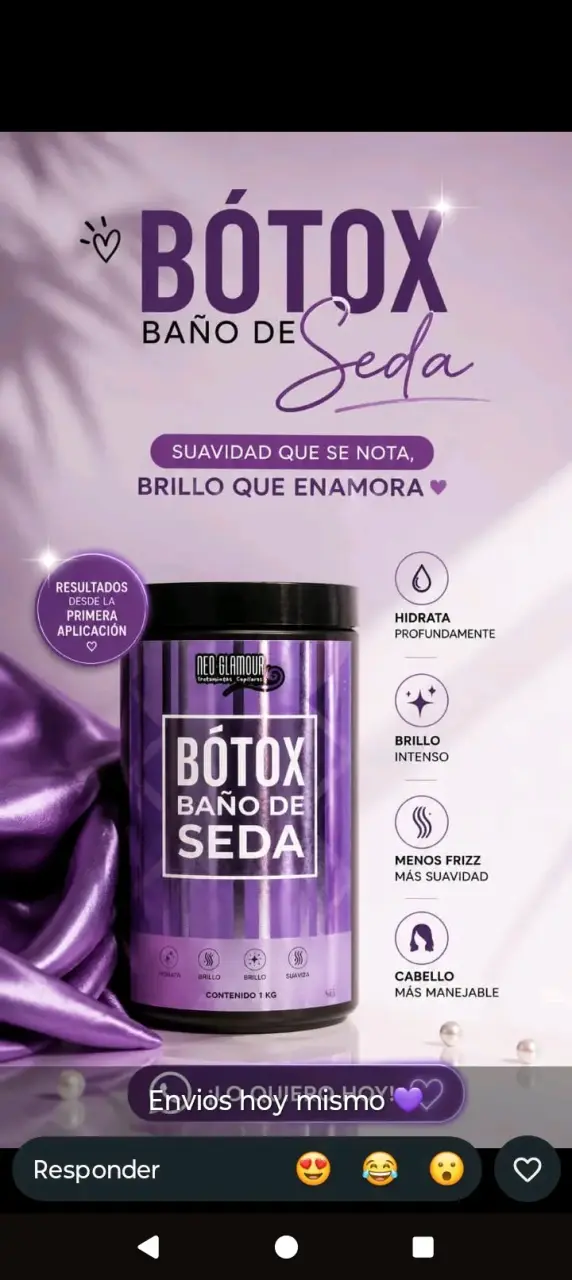 Bótox capilar argentino 1kg - 2