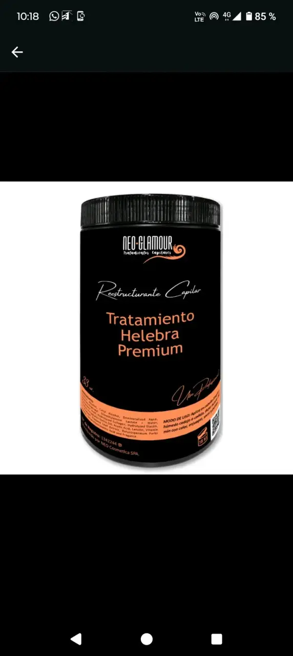 Bótox capilar argentino 1kg - 5