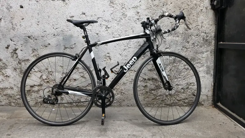 Bicicleta ruta Jeep Milano 1 Negra - 1