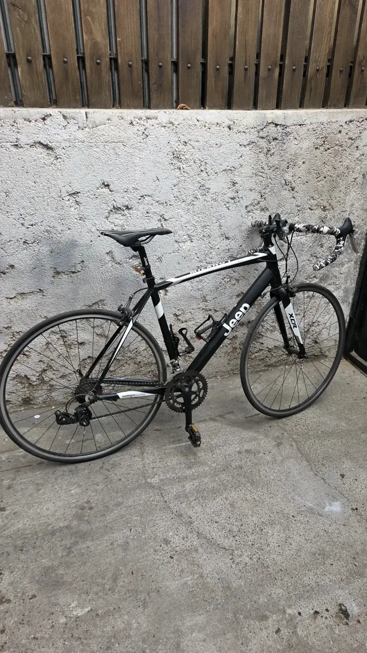 Bicicleta ruta Jeep Milano 1 Negra - 2