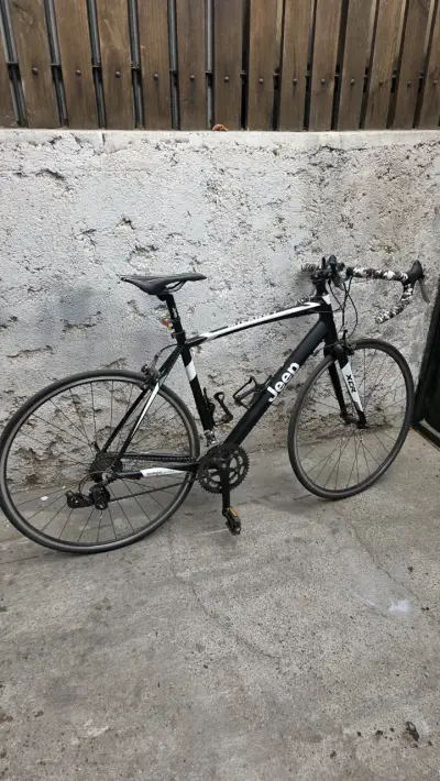 Bicicleta ruta Jeep Milano 1 Negra - miniatura 2