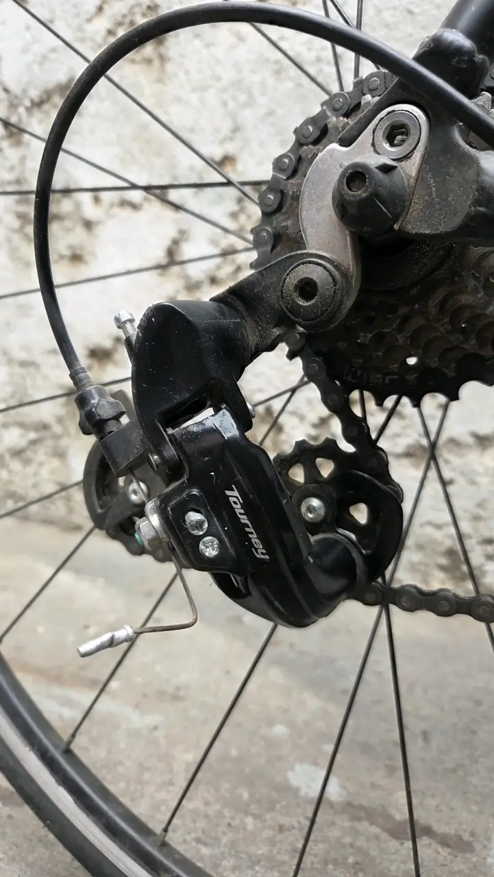 Bicicleta ruta Jeep Milano 1 Negra - 3