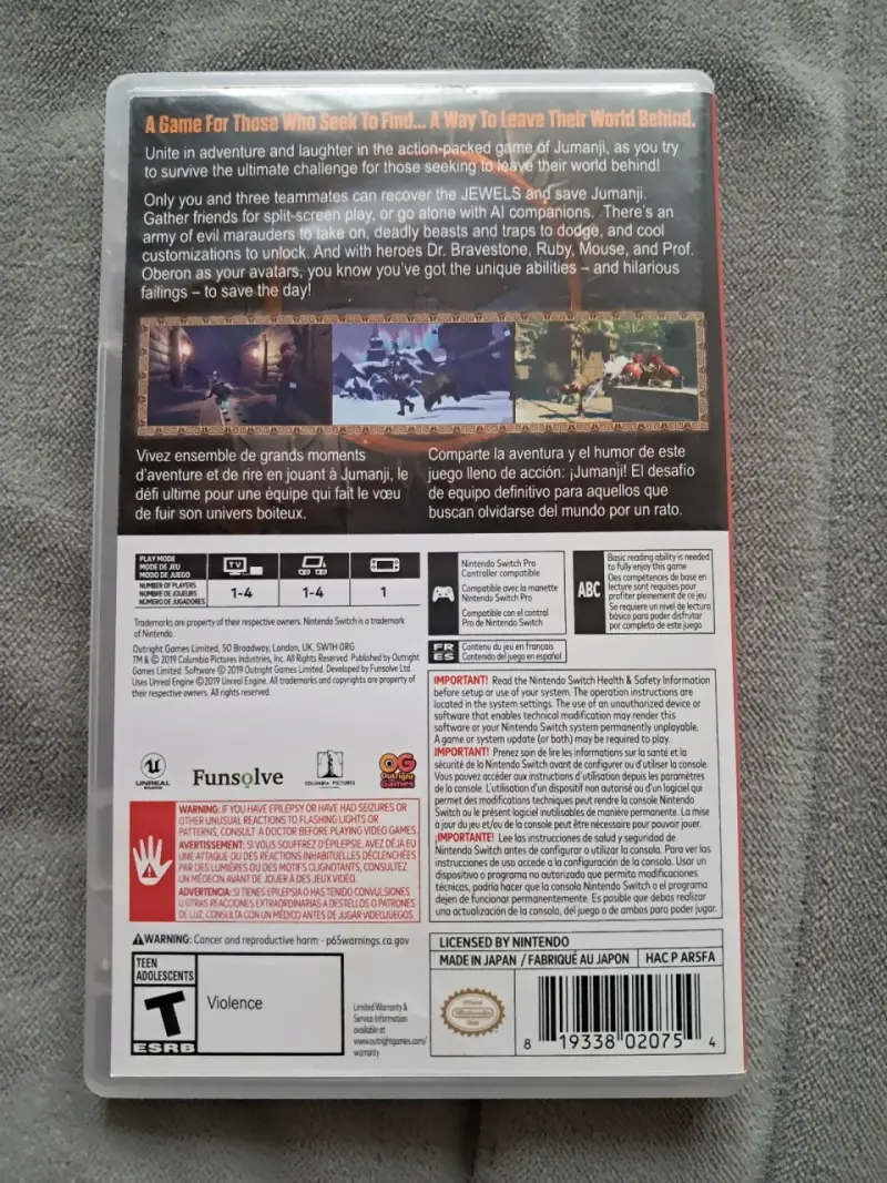 Juego jumanji Switch - 2